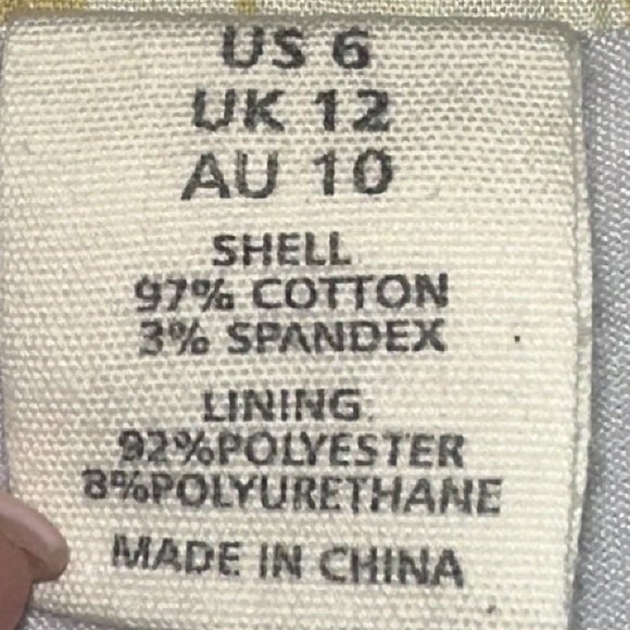 Loudmouth Ladies Golf Skort 8 Track‎ Print Size 6 - Picture 9 of 11